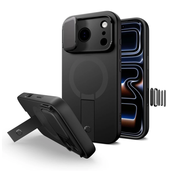 TECH-PROTECT KEVLAR AURA MAGSAFE iPhone 17 Pro Max készülékhez tok fekete