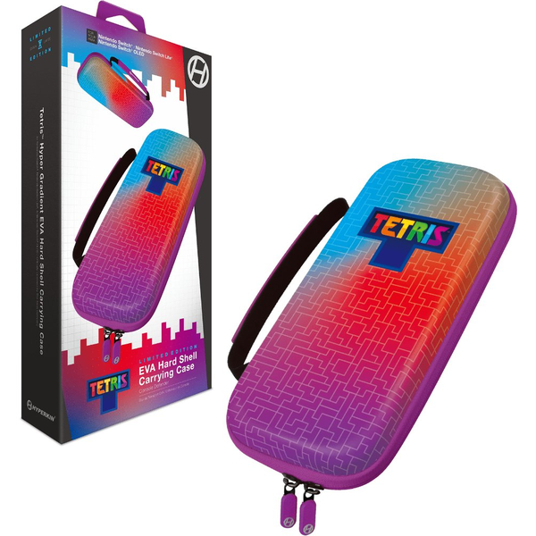 Hyperkin M07541-TEHG Tetris EVA Nintendo Switch/Switch OLED/Switch "Hyper Gradient" erősített utazótok