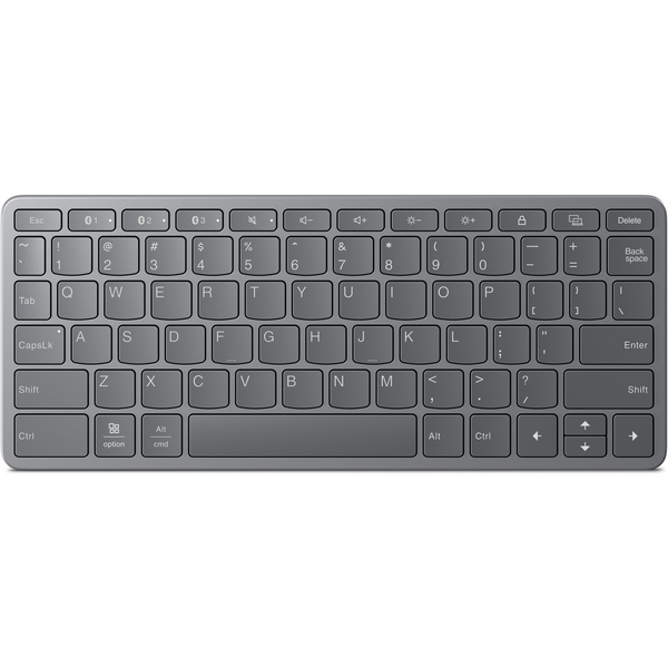 Lenovo Multi-Device Wireless Keyboard USB C-típus Szürke