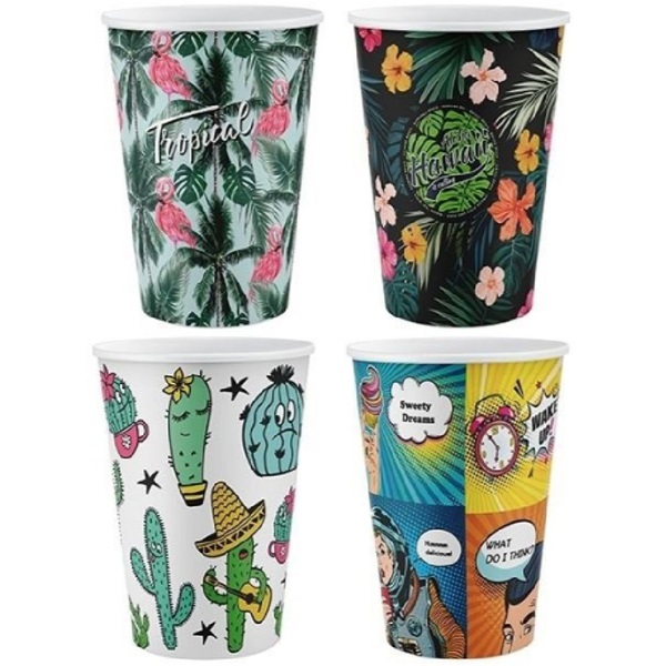 15505 400ml 4db/csomag műanyag repohár set (15505)