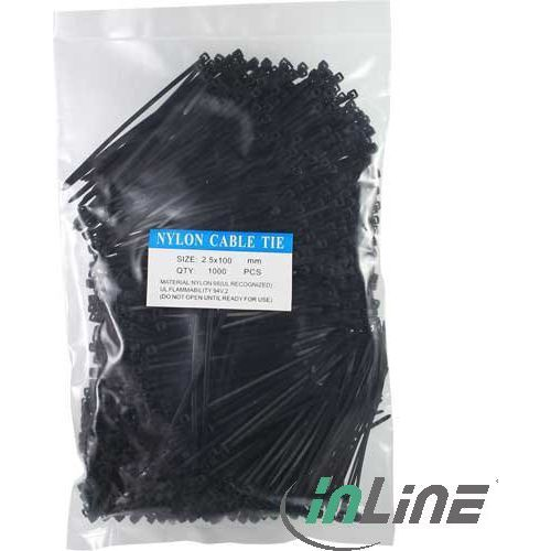 InLine 18841 cavo telefonico Nero