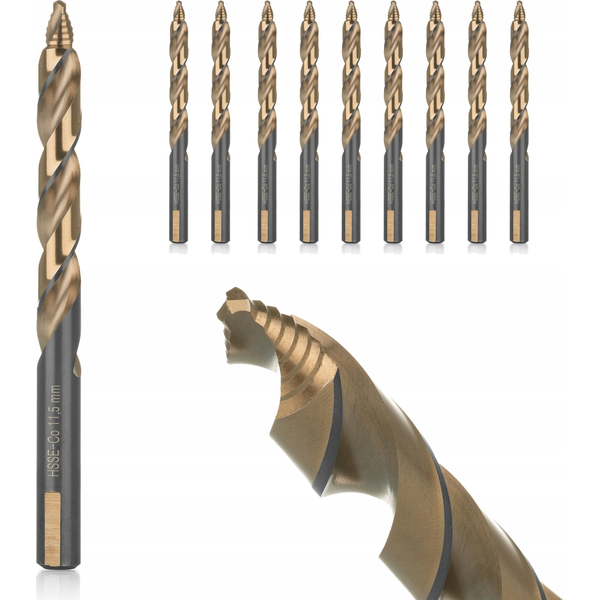 Wiertło SMART365 wiertła do metalu hss co step-tec 1,5mm /10 szt/