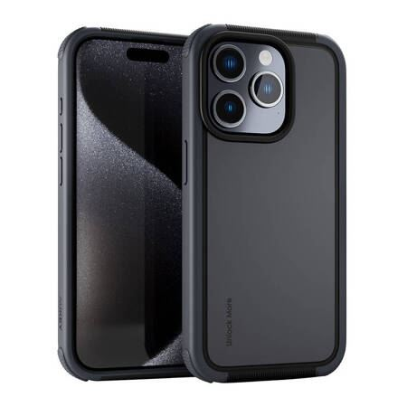 Aukey PC-UG10C iPhone 15 Pro tok sötétszürke (PC-UG10C Dark Gray) (PC-UG10C Dark Gray)