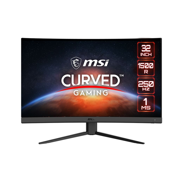 MSI G32C4X 32" извит гейминг монитор 250Hz Full HD