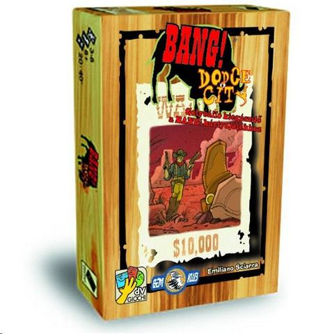dV Giochi Bang! Dodge City kártyajáték kiegészítő angol nyelvű (DAV16078) (Asmodee DAV16078)