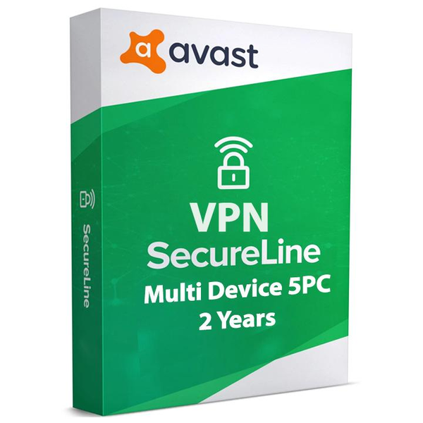 Avast SecureLine VPN - 5 PC / 2 An, Licență electronică