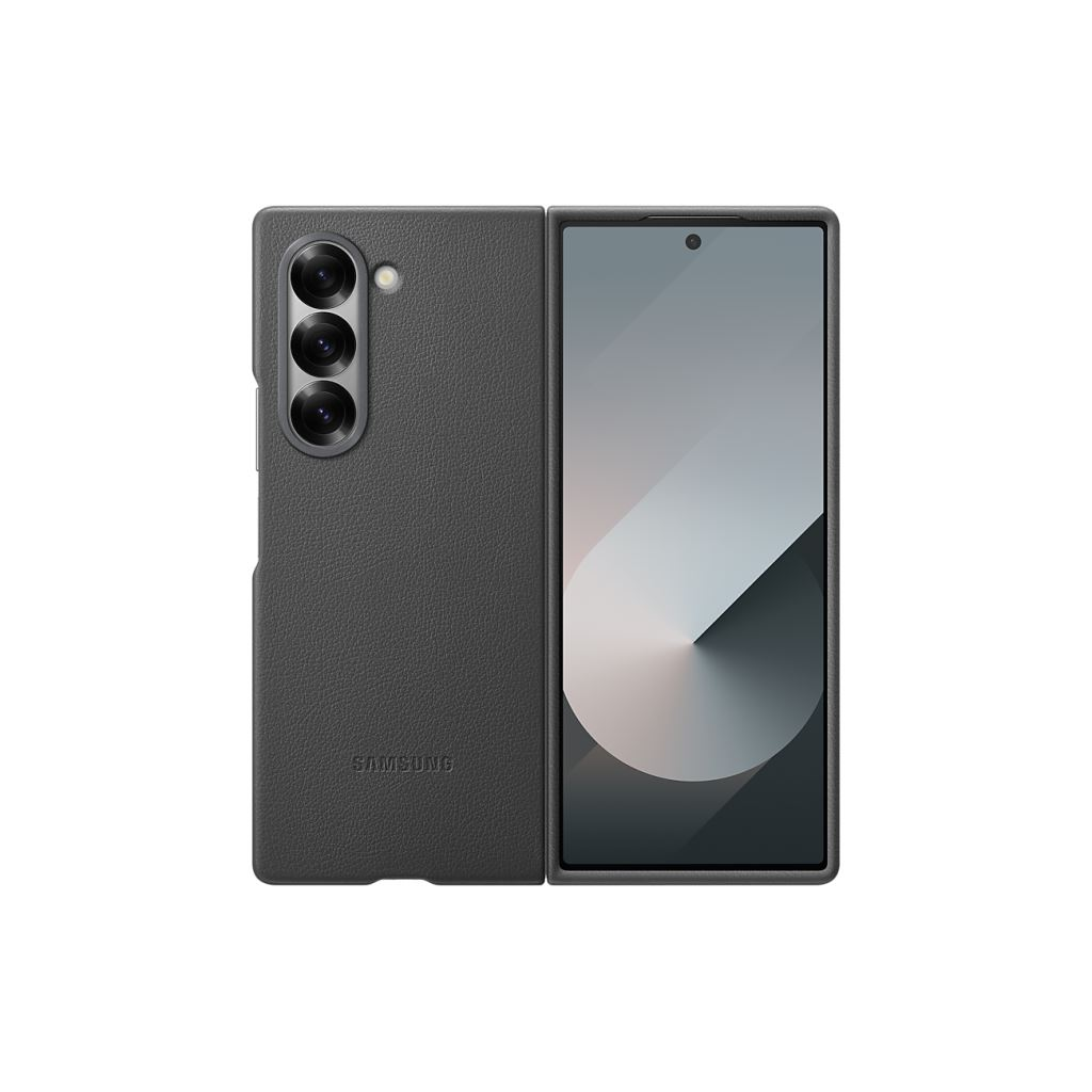 Samsung Galaxy Z Fold6 vegán bőrtok szürke (EF-VF956PJEGWW) (EF-VF956PJEGWW)