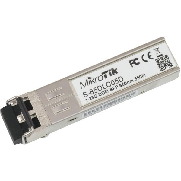 SFP modul Mikrotik S-85DLC05D stříbrný