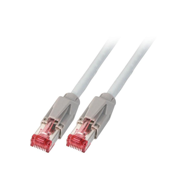 EFB RJ45 Patchkabel S/FTP,Cat.6A,TM21,Dätwyler 7702,3m,grau (K8708GR.3)