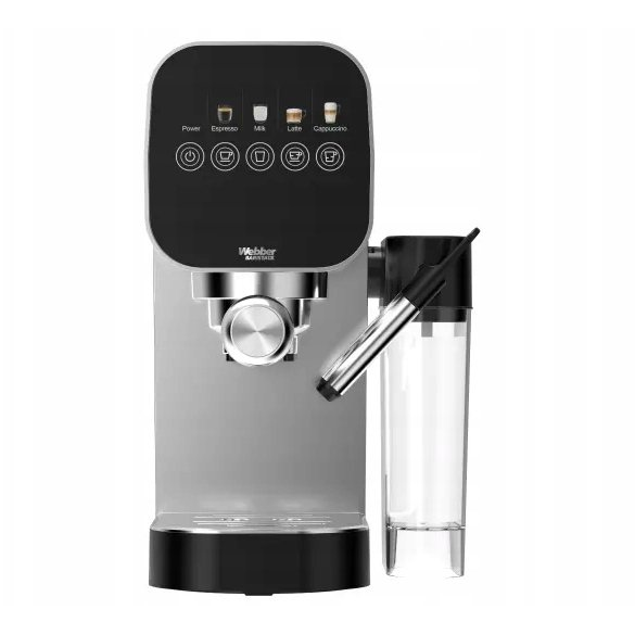 Aparat manual de espresso Webber Barista H5, 1350 W, 20 bari