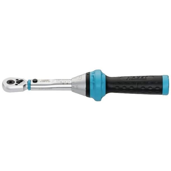 Hazet 5108b-3ct Llave Dinamométrica Con Carraca Reversible Para Puntas De Destornillador (bits) ∙ Par De Apriete Mín-máx: 2.5 – 25 Nm ∙ Tolerancia: 3% ∙ Hexágono Hueco 1/4 Pulgadas (6,3 Mm) ∙ 234 Mm