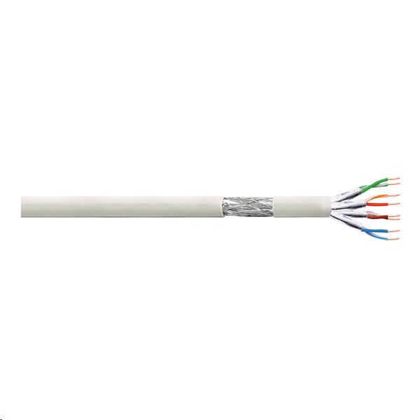 Пач кабел, LogiLink, PrimeLine, Cat.6, S/FTP, 100 m, Сив
