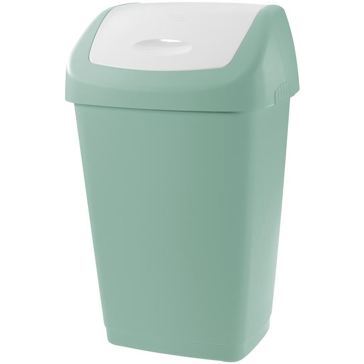 Tontarelli Aurora Szemetes, 50 l, zöld/fehér (8009404262870)