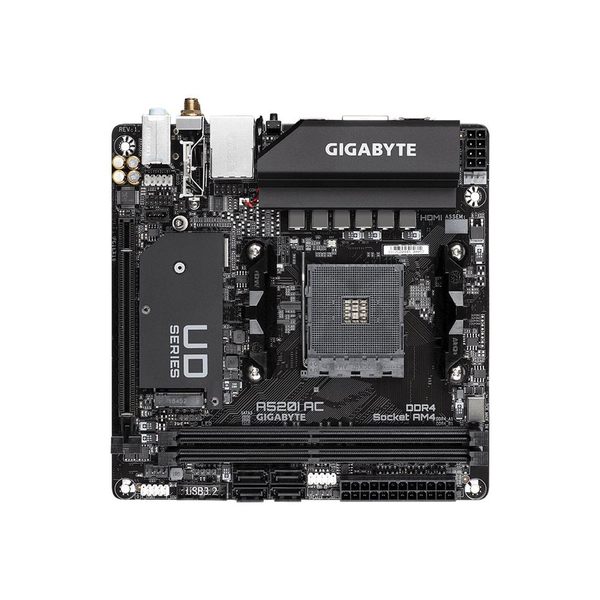 Gigabyte A520I AC alaplap AMD A520 AM4 foglalat mini ITX