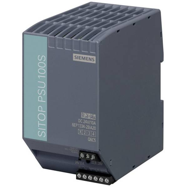 Siemens 6EP13342BA20 Kalapsínes tápegység 24 V/DC 10 A 240 W Kimenetek száma:1 x Tartalom, tartalmi egységek rendelésenként 1 db (6EP13342BA20)
