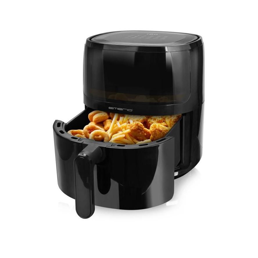 Emerio AF-129329.3 5L Forrólevegős fritőz - Fekete (AF-129329.3)