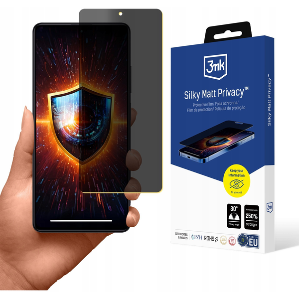  3MK Redmi Note 12 Pro - 3mk Silky Matt Privacy
