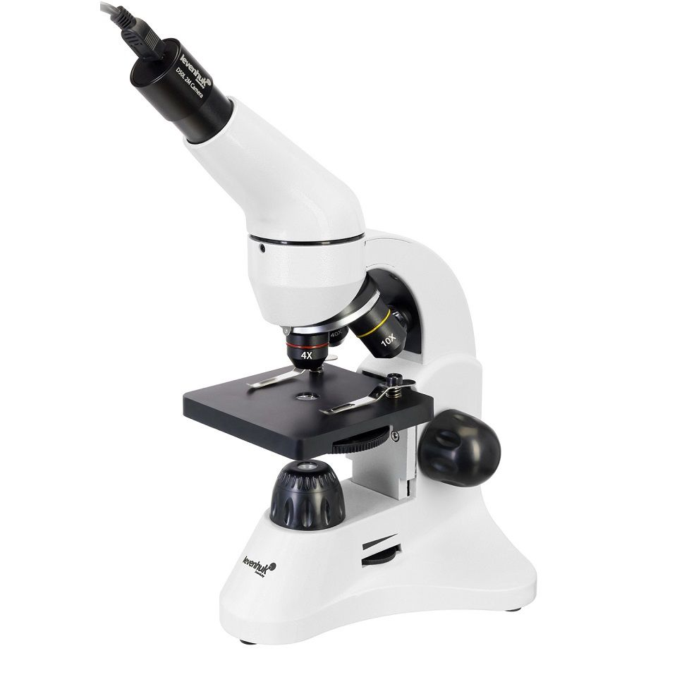 Levenhuk 64-1280X digitális mikroszkóp készlet D50L PLUS 2M Moonstone (70246) (70246)