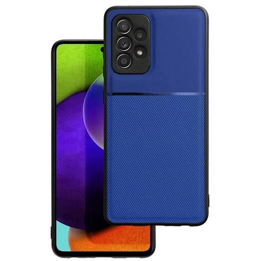 Gigapack Samsung Galaxy A53 (SM-A536) 5G mágneses, bőr hatású tok sötétkék (GP-115152) (GP-115152)