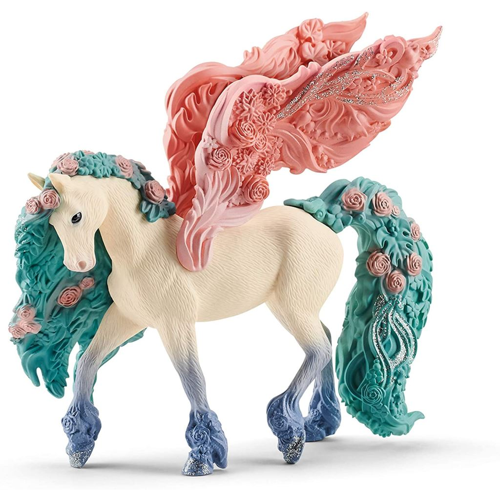 Schleich virágos pegazus (70590) (Schleich70590)