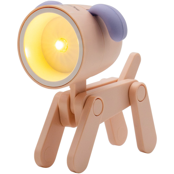 RealPower LED-Tier Taschenlampe Pink dog