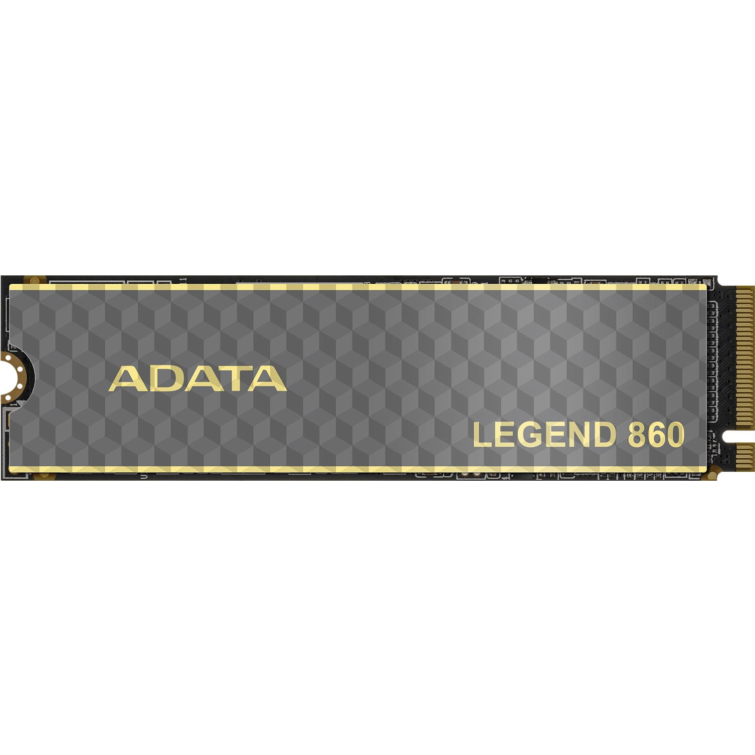 ADATA LEGEND 860 SLEG-860-500GCS SSD disk 500 GB M.2 PCI Express 4.0 NVMe 3D NAND (SLEG-860-500GCS)
