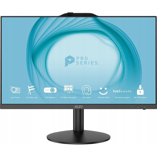 MSI All in One PRO AP242P 14M-649XEU - i5-14400 | 23,8" | 16GB | 512GB | No OS | Czarny