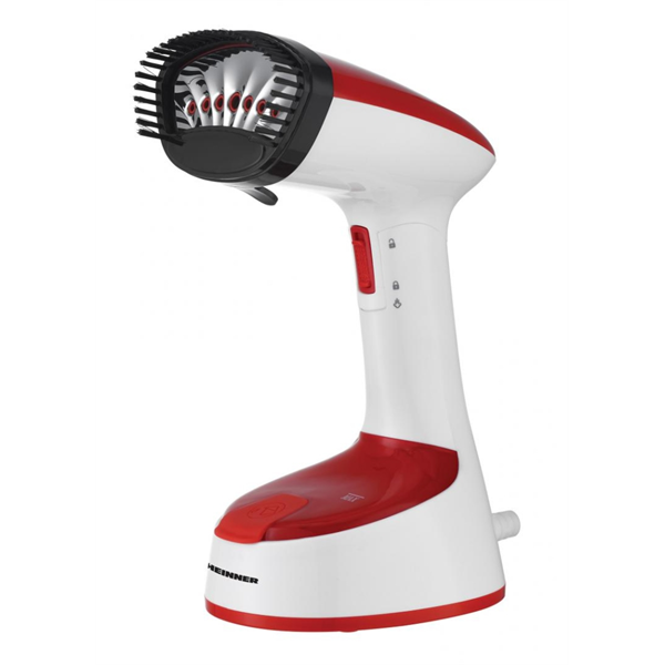 HEINNER Kézi ruhagőzölő 120ml 17g/perc 1470W piros/fehér HGS-1400RD