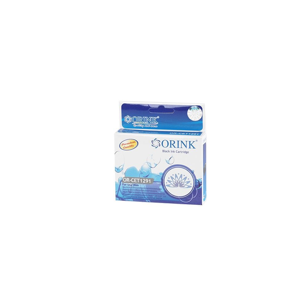 Epson T1291 14,5 ml Orink черна преработена касета с мастило