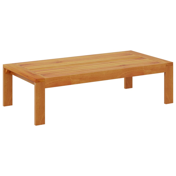 Masă de grădină, 100x50x27 cm, lemn masiv de acacia