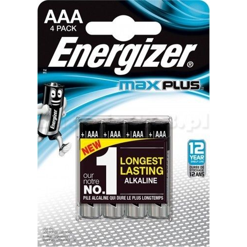 Energizer Max Plus Alkaline AAA Ceruzaelem - 4 db/csomag