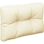krémszínű szövet raklappárna 50 x 40 x 12 cm