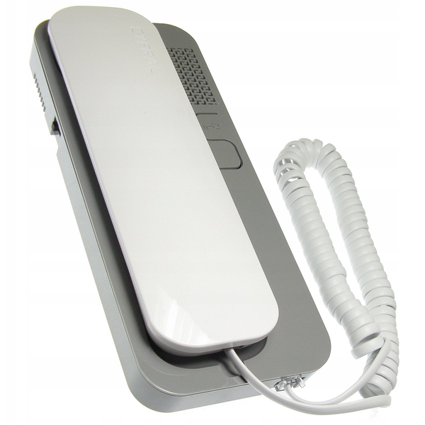 SMART 5P CYFRAL Unifon do systemu domofonowego analogowego 4+N, biało szary