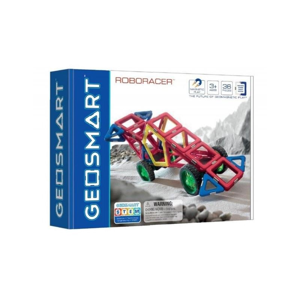 Magnetické kostky GeoSmart Geo Smart RoboRacer (36 dílů) IUVI Games 0 ks