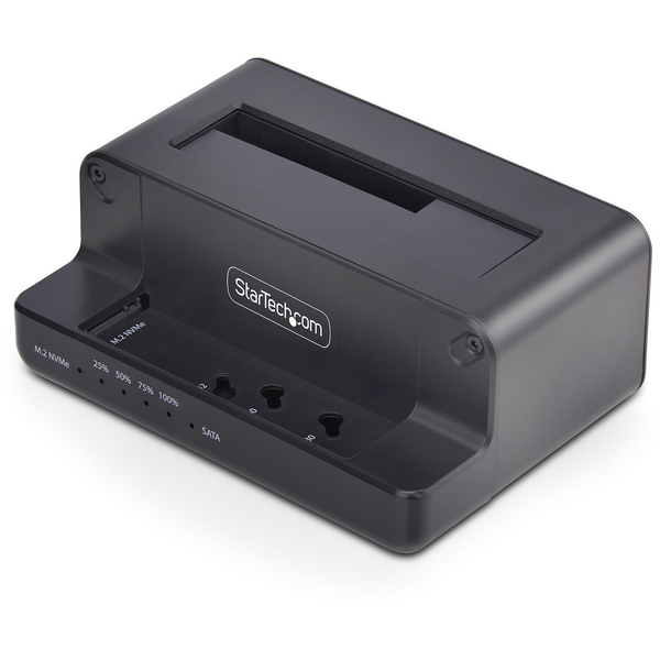 StarTech.com N2-M2-SSD-DUPLICATOR kopienhed til digital medie HDD/SSD duplikator Sort 1 Kopier