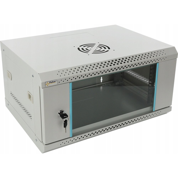 RWA454-G PULSAR 4U RACK cabinet, wall-mounted, ready to assemble