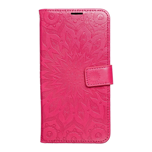 MEZZO könyv tok Samsung S26 Plus készülékhez mandala magenta