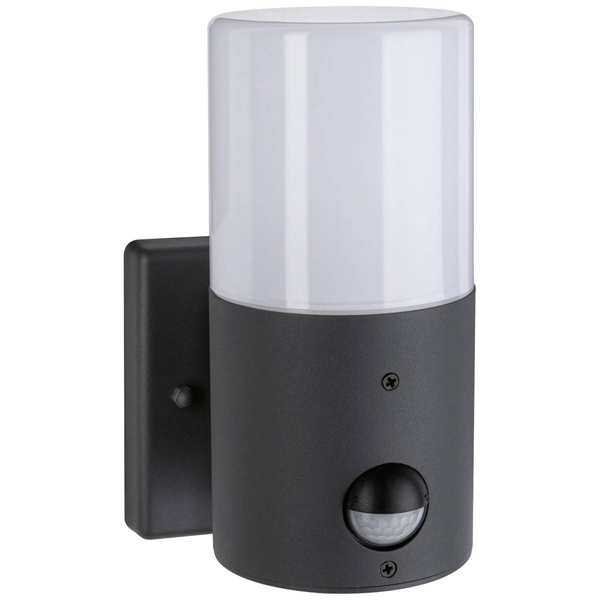 Paulmann Outd 230V Wandl Tubs PIR grau  Kültéri fali lámpa mozgásérzékelővel E27 (94648)