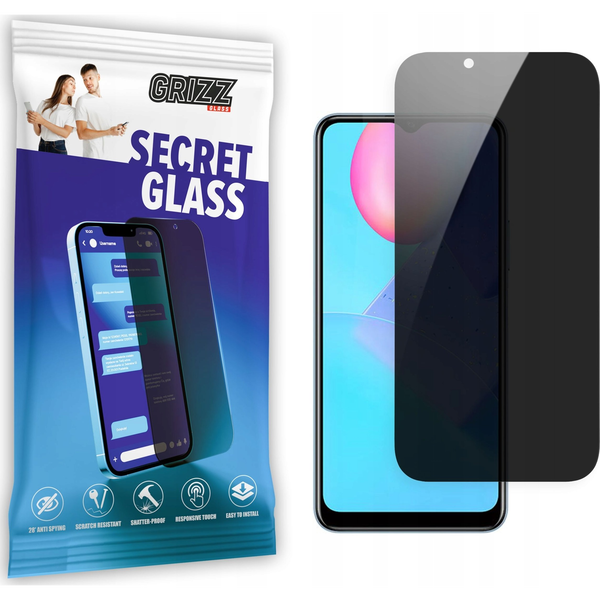 GrizzGlass Szkło prywatyzujące GrizzGlass SecretGlass Vivo Y12G