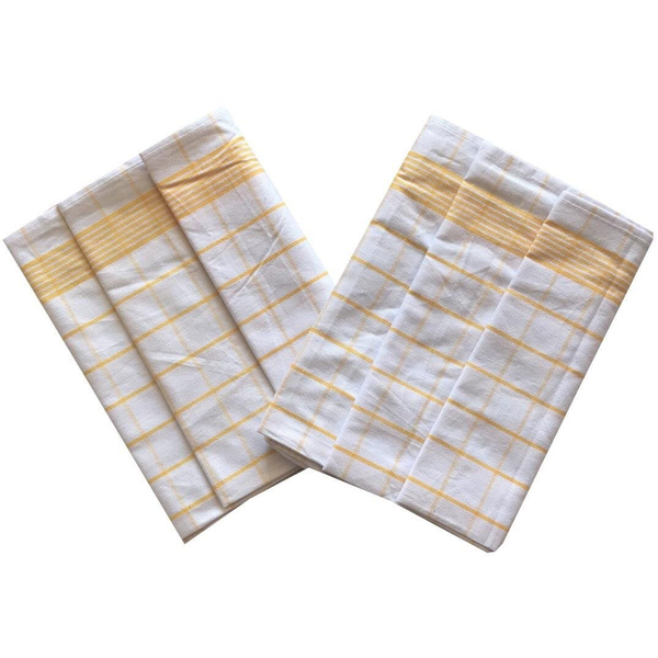 Svitap Towel Negative Egyptian cotton 50×70 cm white/yellow 3 pcs