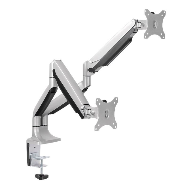 LogiLink TIS 13"-32" 2TFT 3Gelenke silb. Max. 9KG Gasdr.fed.