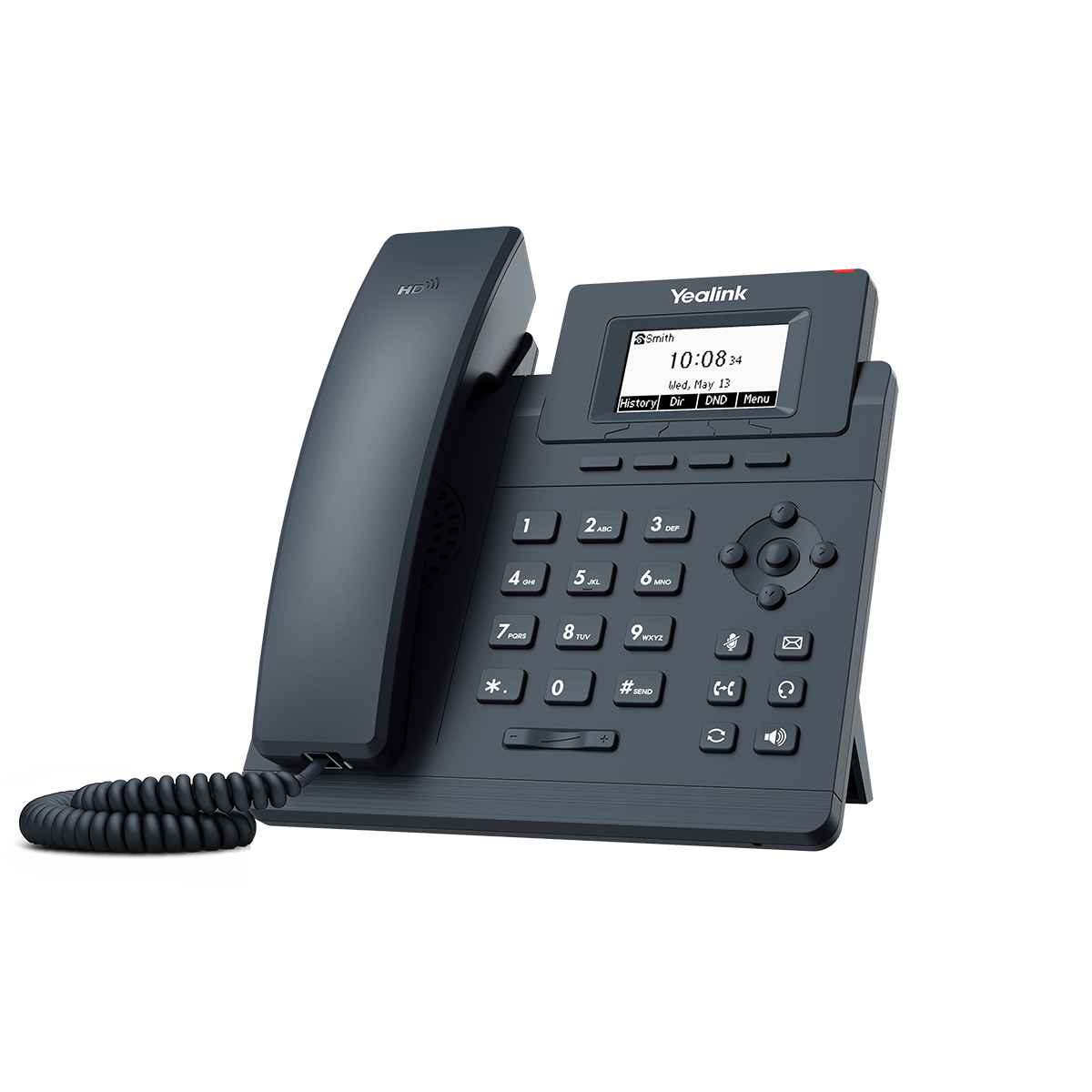 Yealink SIP-T30P VoIP Telefon - Fekete (SIP-T30P)