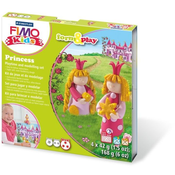 Staedtler Zestaw Fimo Kids Księżniczki (S803406)
