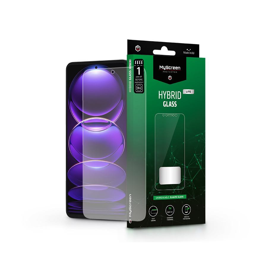 Hybridné sklo MyScreen pre Xiaomi Redmi Note 12 Pro 5G 1 ks (LA-2325)