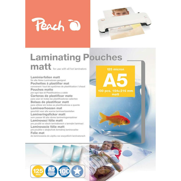 Peach S-PP525-30 laminatorzak 100 stuk(s)