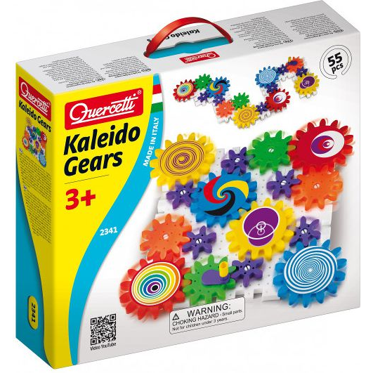 Quercetti: Kaleido készségfejlesztő játék - 55 darabos