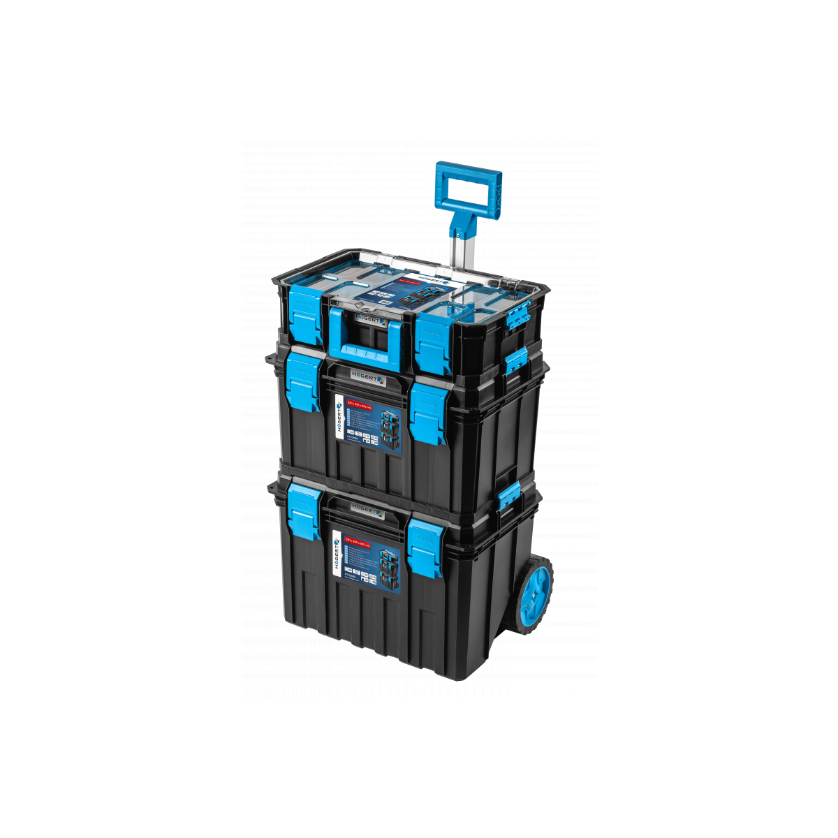 Gurulós szerszámosláda Hoegert Technik (HT7G500)