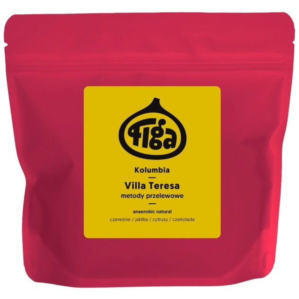 Kawa ziarnista Figa Coffee Kolumbia Villa Teresa Filtr 200g