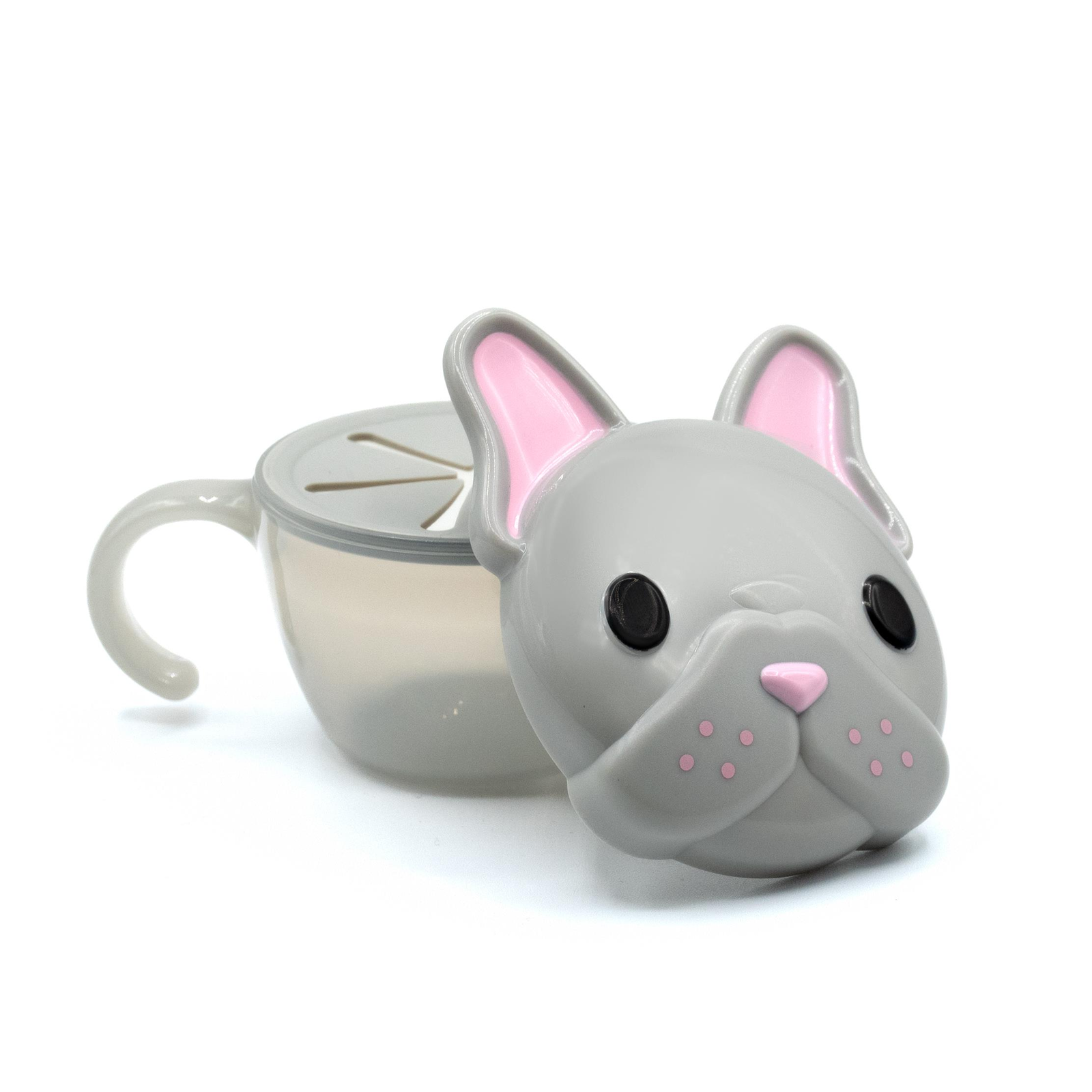 Melii snack doboz, fedéllel, bulldog (790693182007)