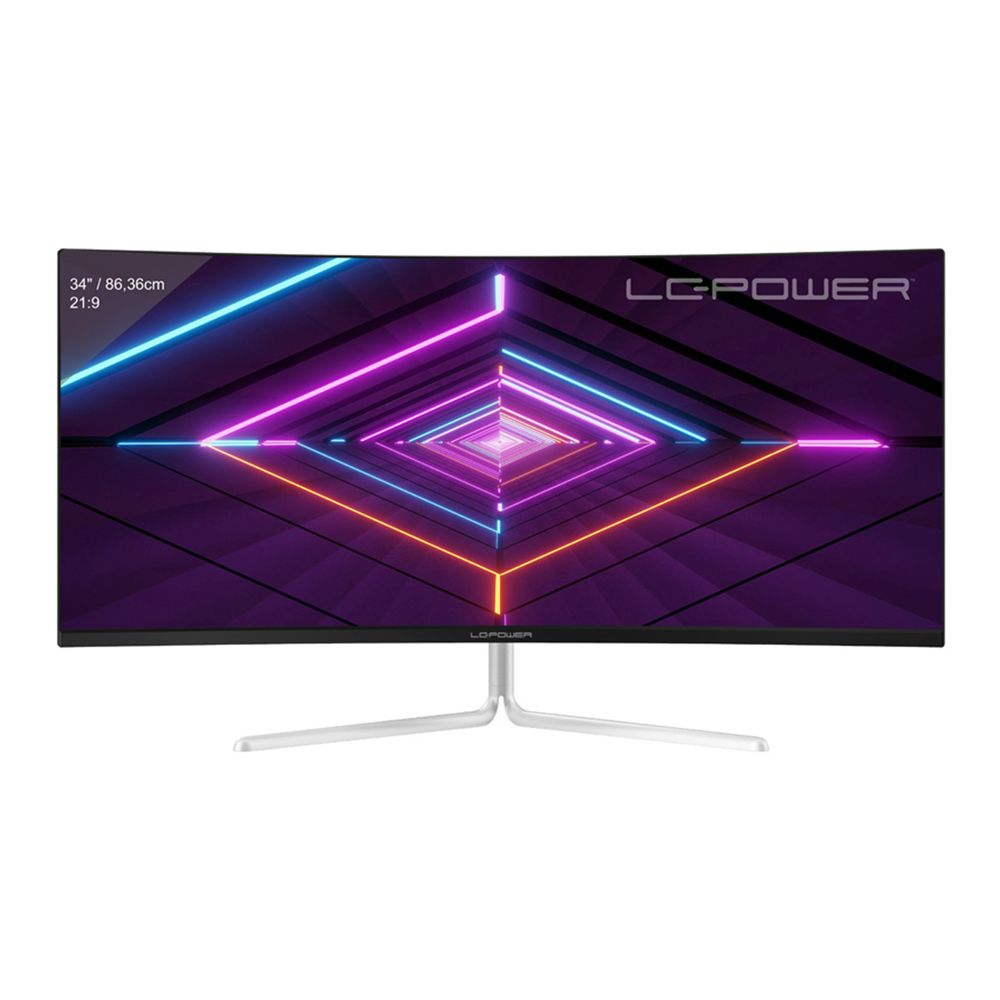 LC-Power LC-M34-UWQHD-100-C-V3 34" Ívelt Gaming Monitor (LC-M34-UWQHD-100-C-V3)